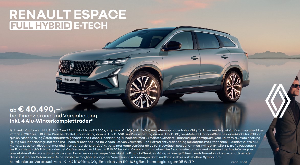 Renault Espace Full Hybrid E-Tech