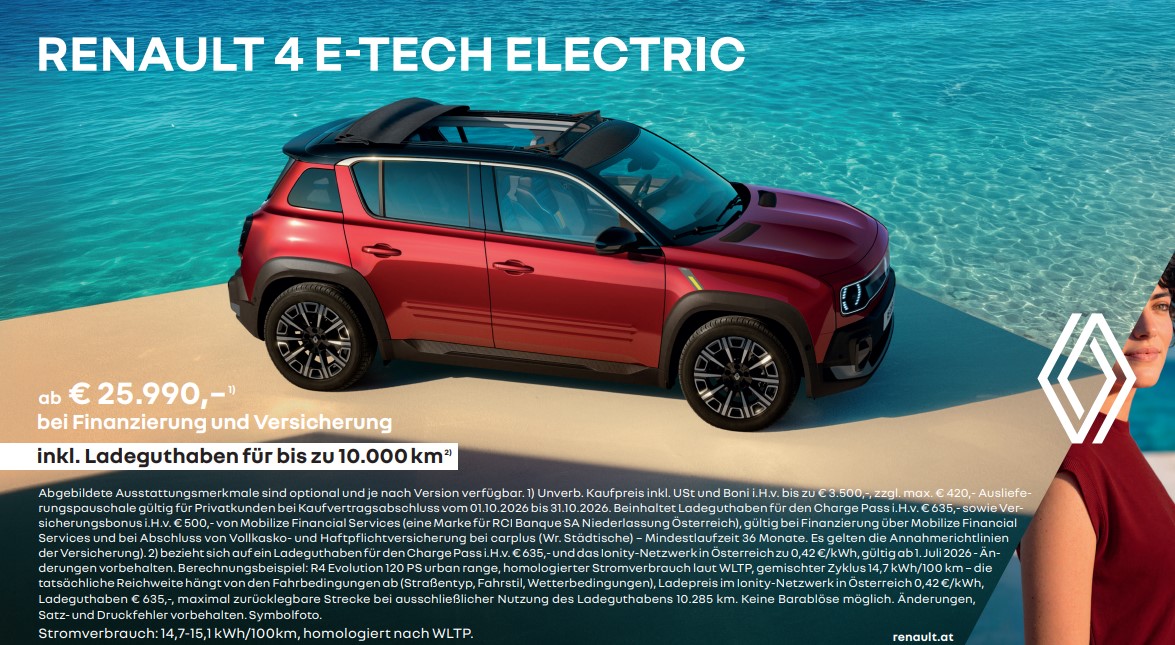 Renault 4 E-Tech Electric