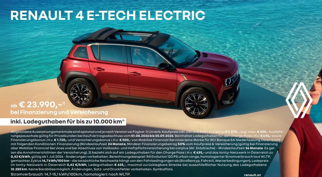 Renault 4 E-Tech Electric