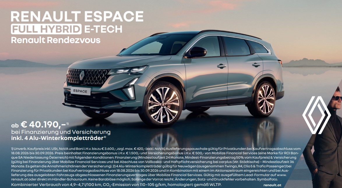 Renault Espace Full Hybrid E-Tech