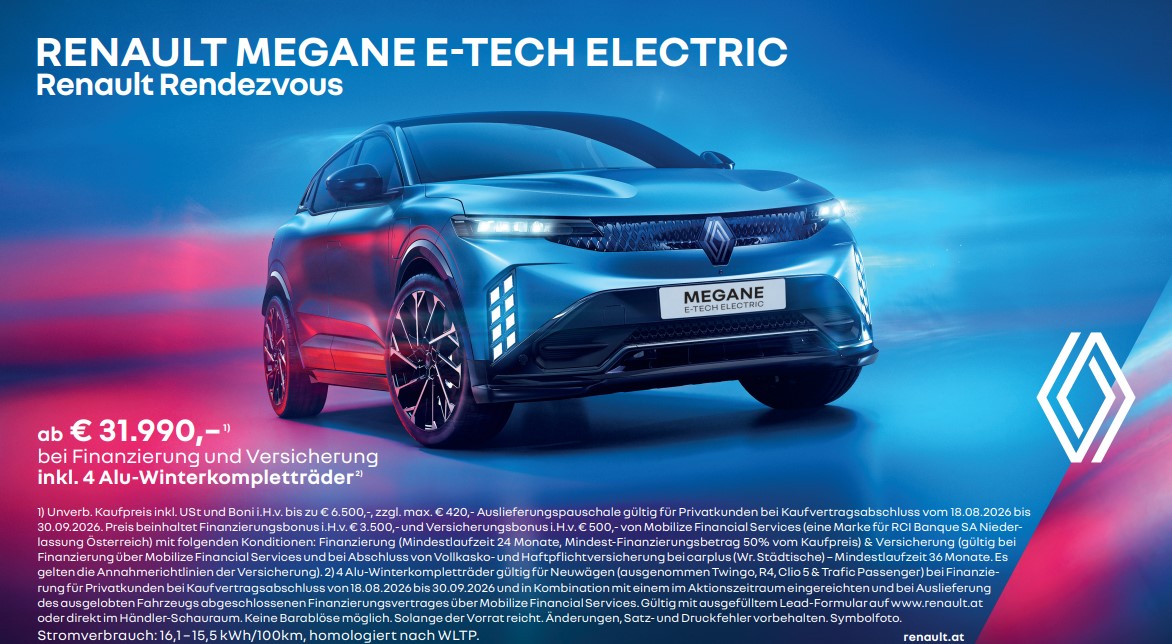 Renault Megane E-Tech Electric