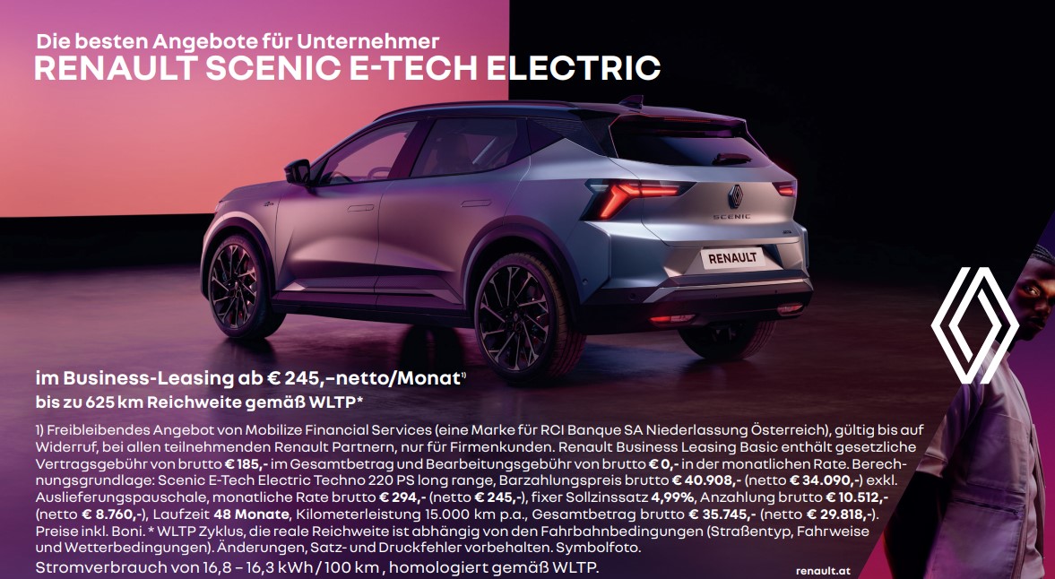 Renault Scenic E-Tech Electric
