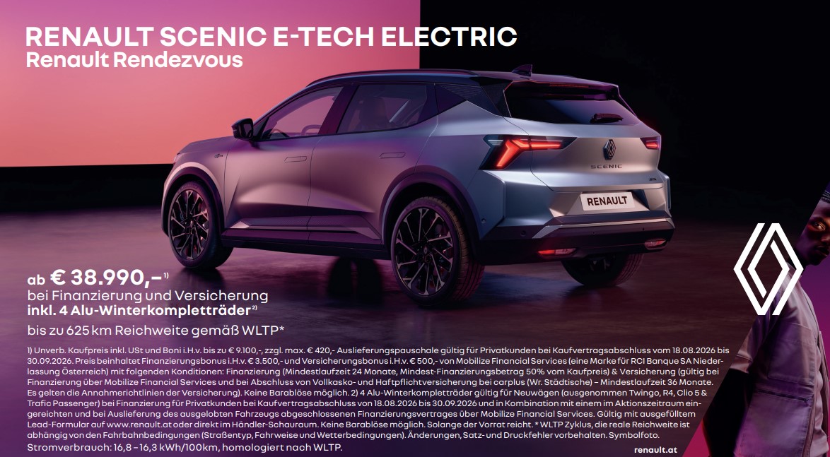 Renault Scenic E-Tech Electric