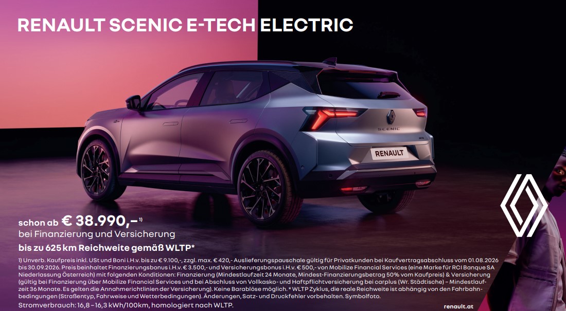 Renault Scenic E-Tech Electric