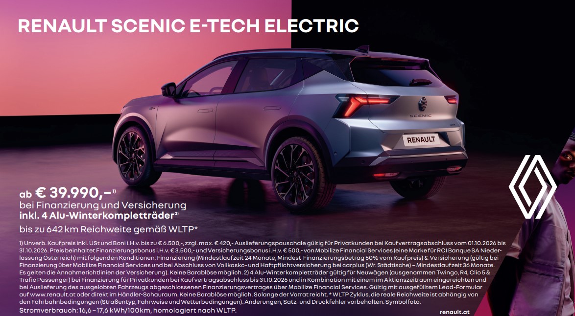 Renault Scenic E-Tech Electric