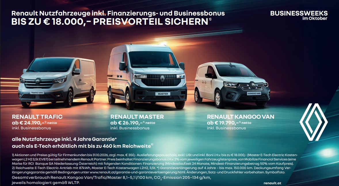 Renault Trafic, Master & Kangoo
